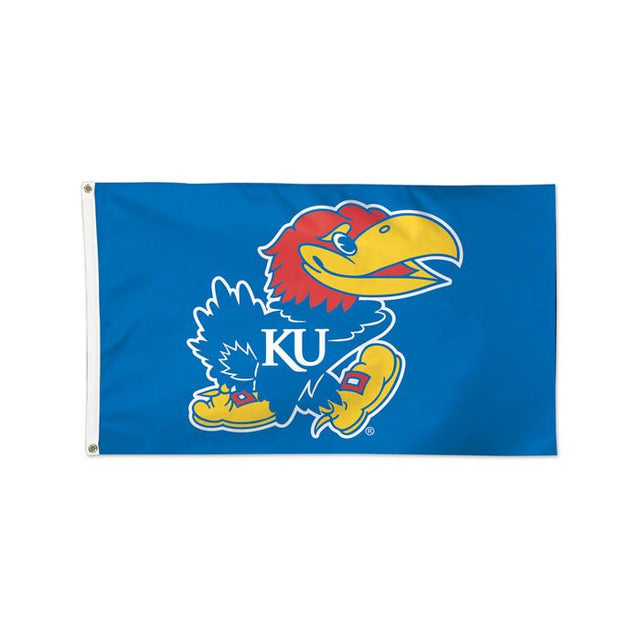 Kansas Jayhawks Flag - Deluxe 3' X 5'