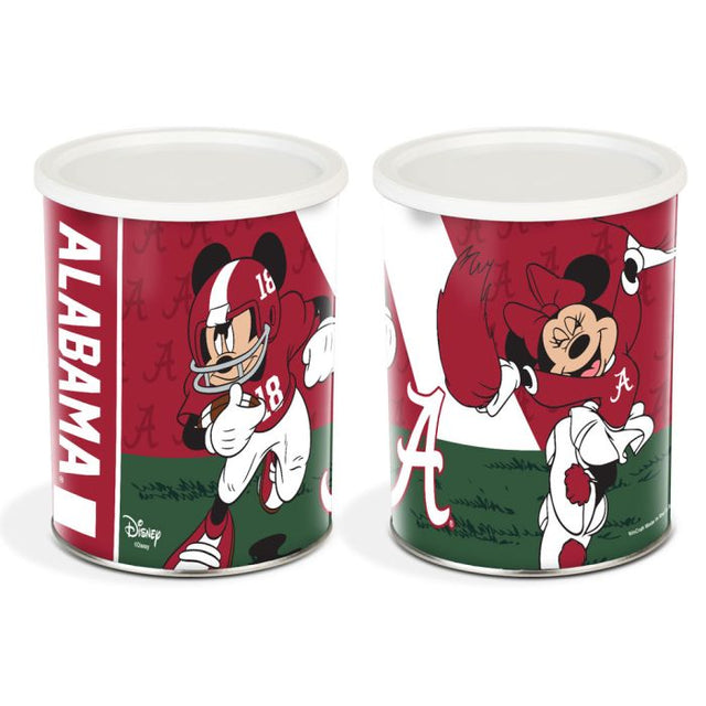 Lata de regalo de 1 galón de Alabama Crimson Tide / Disney MICKEY MOUSE FOOTBALL