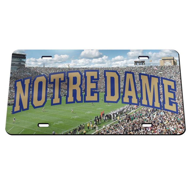 Notre Dame Fighting Irish Specialty Acrylic License Plate