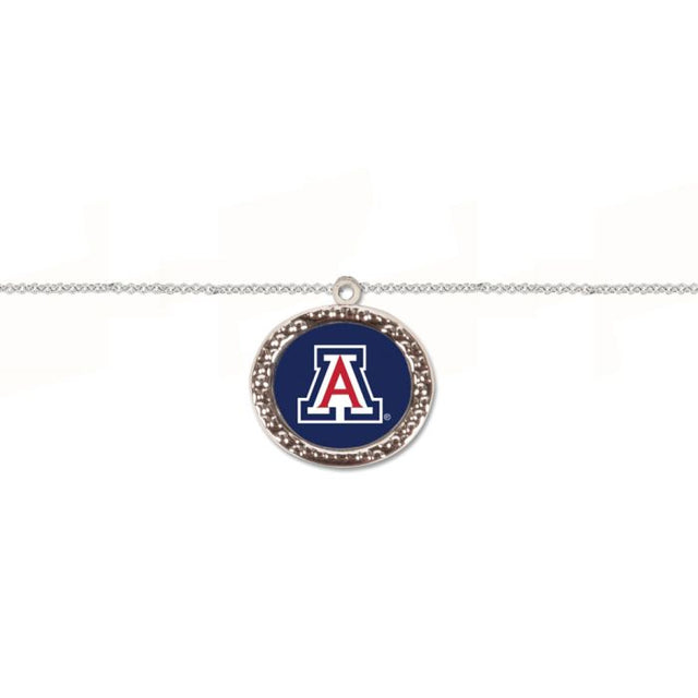 Arizona Wildcats Bracelet w/Charm Jewelry Carded