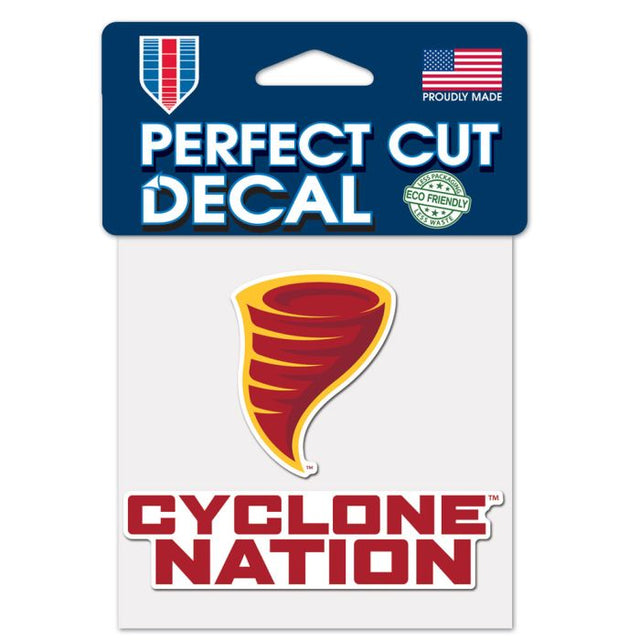 Iowa State Cyclones Perfect Cut Color Decal 4" x 4"