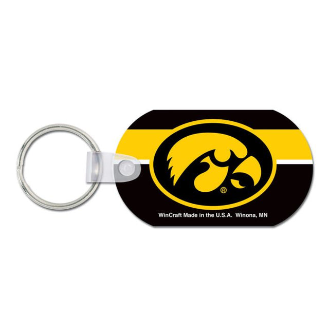 Iowa Hawkeyes Metal Key Ring - Aluminum