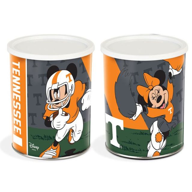 Tennessee Volunteers / Disney MICKEY MINNIE MOUSE FOOTBALL Gift Tin 1 Gallon
