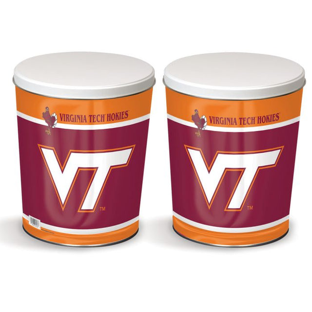 Virginia Tech Hokies Gift Tin tapered 3 gallon