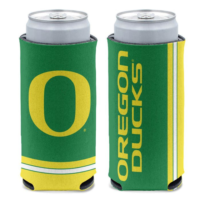 Refrigerador de latas delgado de 12 oz de Oregon Ducks