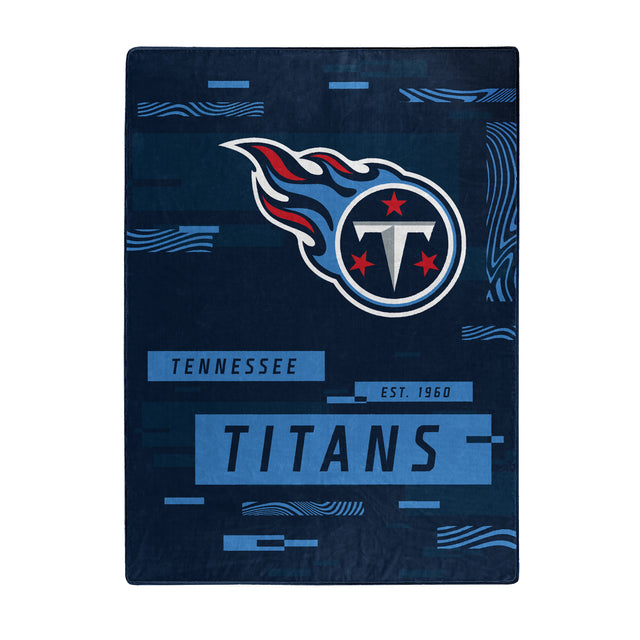 Manta Tennessee Titans 60x80 Diseño digitalizado Raschel
