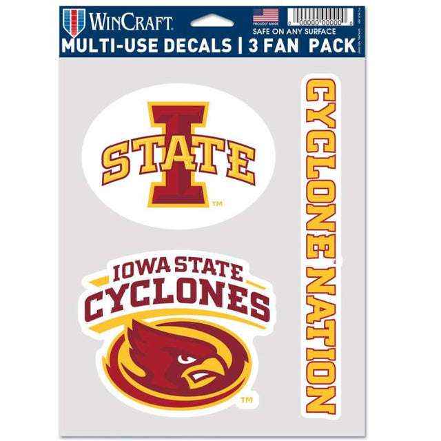 Iowa State Cyclones Multi Use 3 Fan Pack