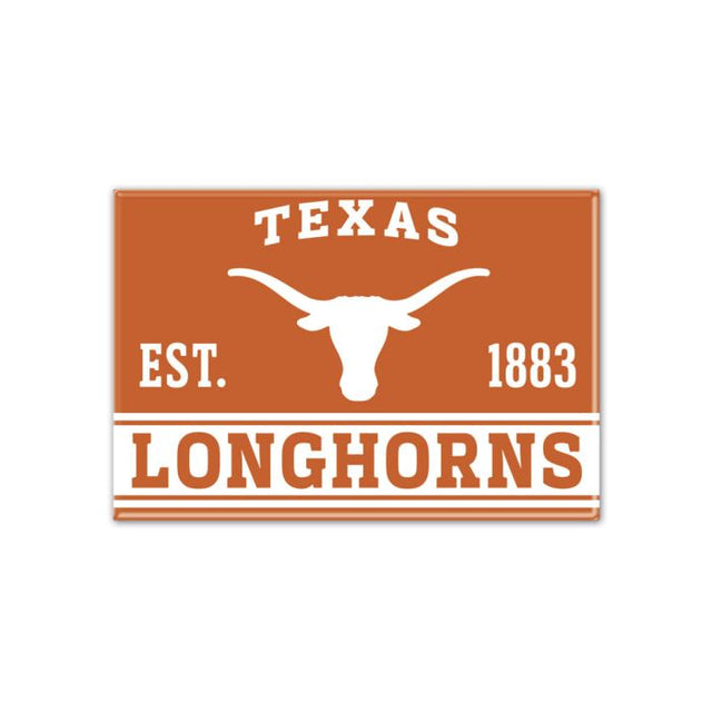 Texas Longhorns Metal Magnet 2.5" x 3.5"