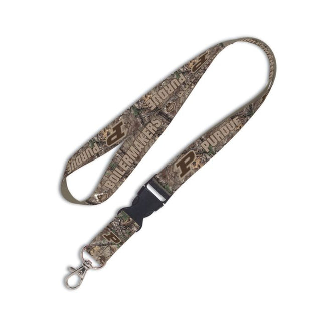 Purdue Boilermakers / Camo Lanyard w/detachable buckle 1"