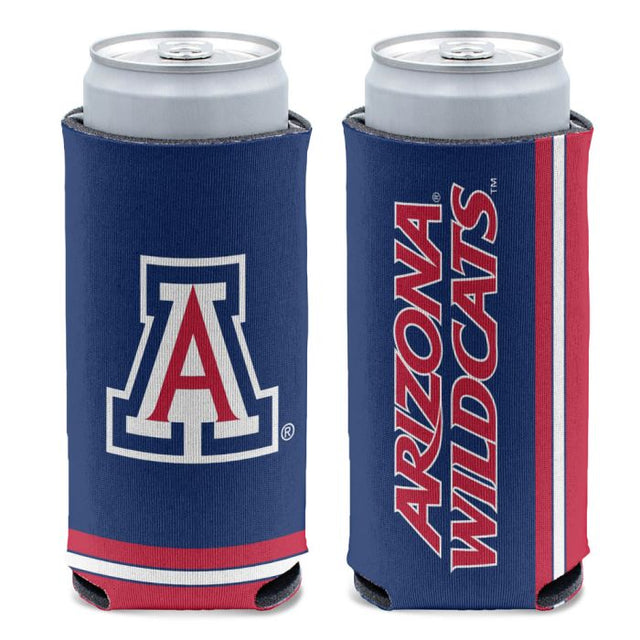 Enfriador de latas delgado de 12 oz de Arizona Wildcats
