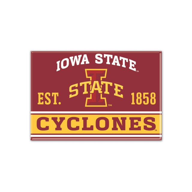Iowa State Cyclones Metal Magnet 2.5" x 3.5"
