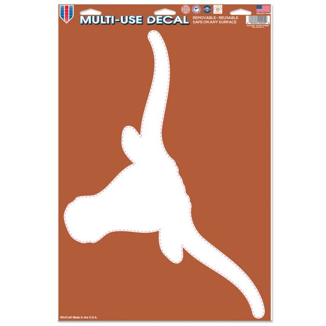 Texas Longhorns Multi-Use Decal 11" x 17"