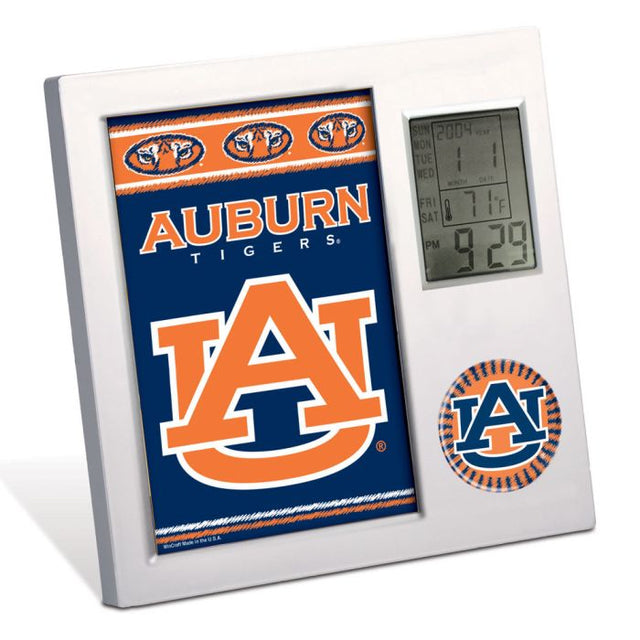 Auburn Tigers Desk Clock