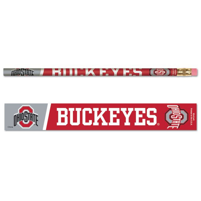 Ohio State Buckeyes Pencil 6-pack