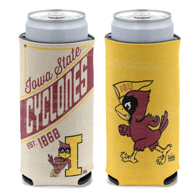 Iowa State Cyclones / Vintage Collegiate VINTAGE 12 oz Slim Can Cooler