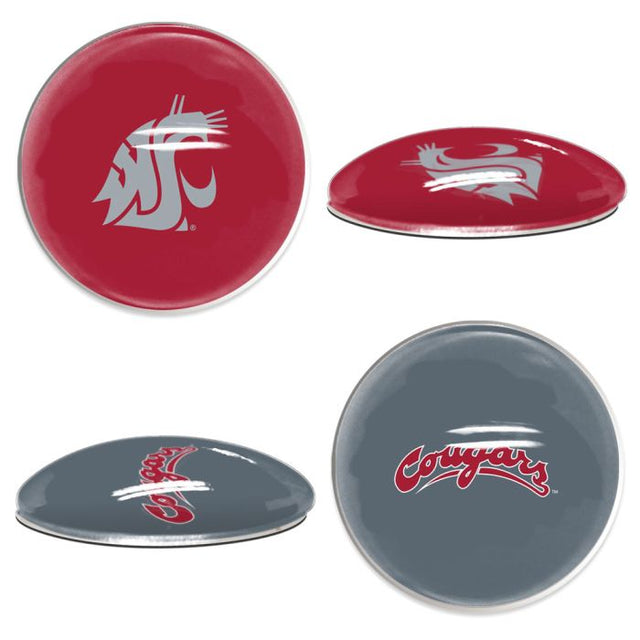 Paquete de 2 camisetas con logo de Washington State Cougars Sport Dotts