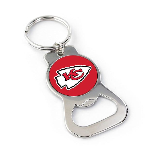Kansas City Chiefs Bottle Opener Keychain -BK-702-07
