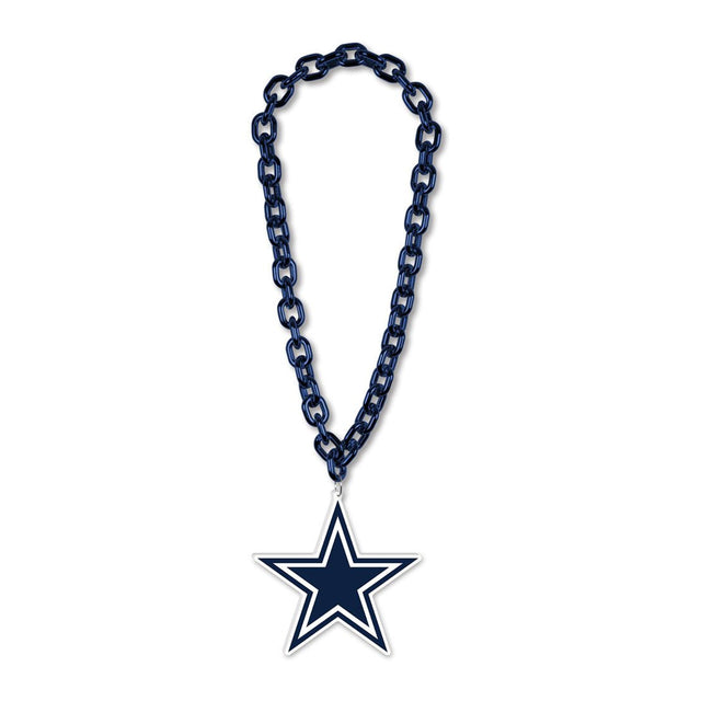 Collar de cadena grande de los Dallas Cowboys