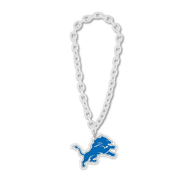 Collar de los Detroit Lions con cadena grande