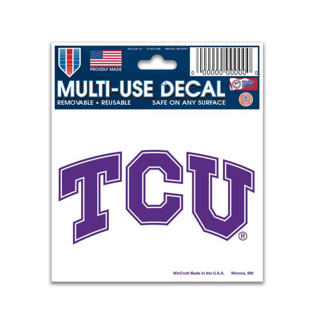 TCU Horned Frogs Multi-Use Decal 3" x 4"