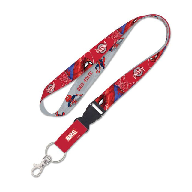 Ohio State Buckeyes / Marvel (c) 2021 MARVEL Lanyard w/detachable buckle 1"