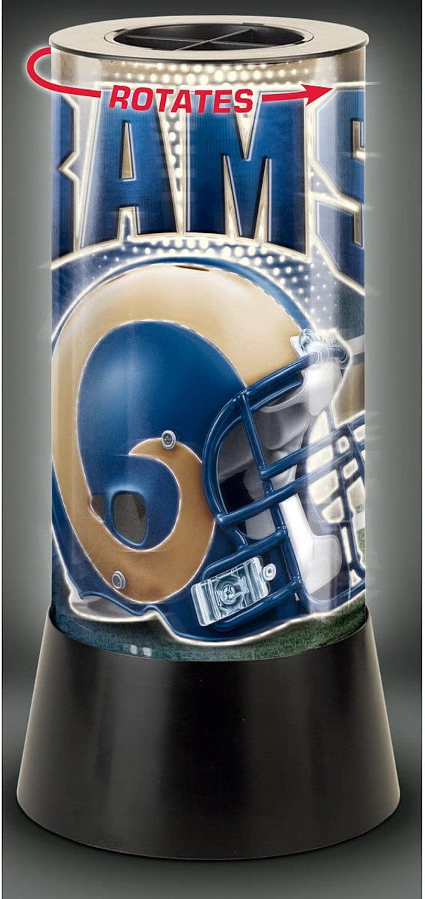 Los Angeles Rams Lamp Rotating Desk Style
