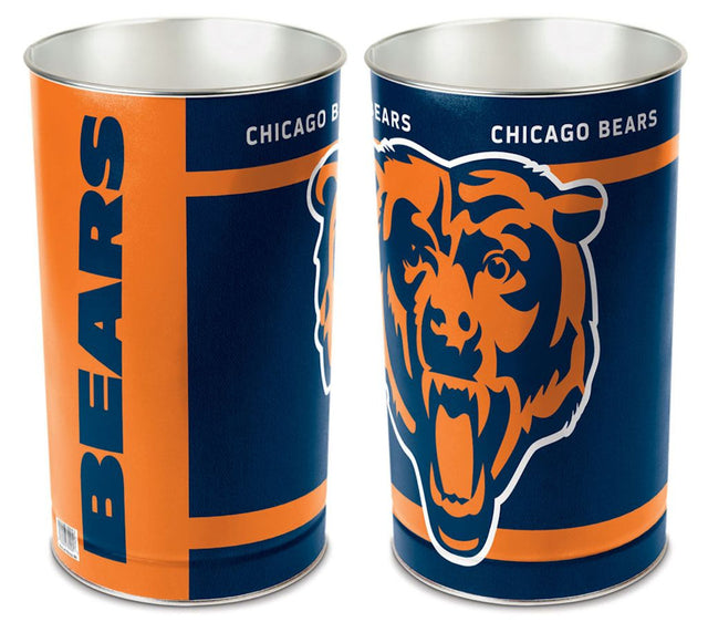 Papelera de 15" de los Chicago Bears