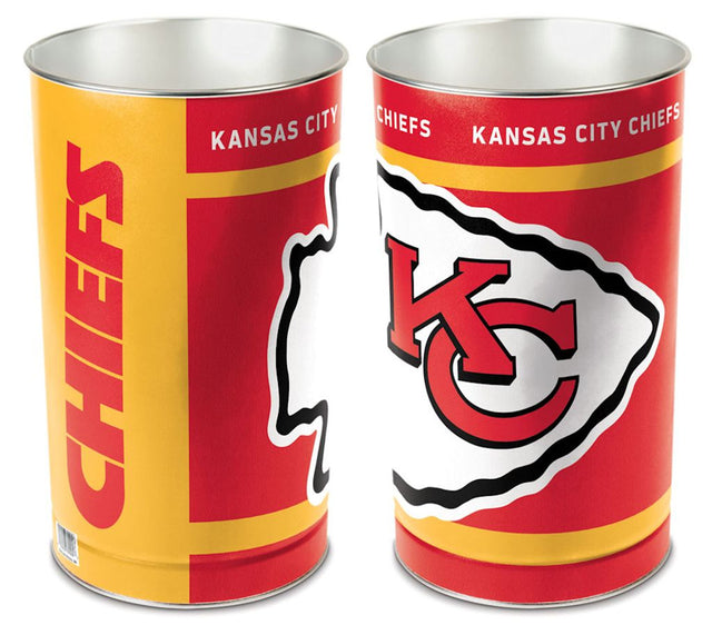 Papelera de 15" de los Kansas City Chiefs