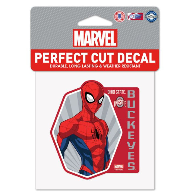 Ohio State Buckeyes / Marvel (c) 2021 MARVEL Perfect Cut Color Decal 4" x 4"