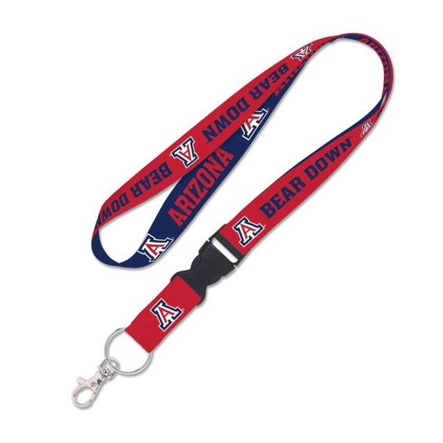Arizona Wildcats Lanyard w/detachable buckle 1"