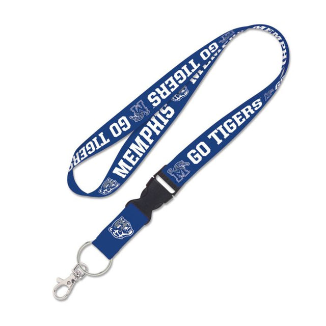 Memphis Tigers SLOGAN Lanyard w/detachable buckle 1"