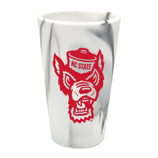 NC State Wolfpack 16 oz Silicone Pint Glass