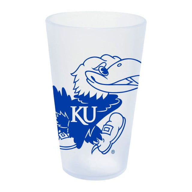 Kansas Jayhawks ICICLE 16 oz Silicone Pint Glass