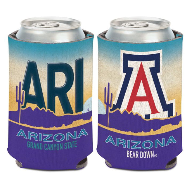 Arizona Wildcats LICENSE PLATE Can Cooler 12 oz.