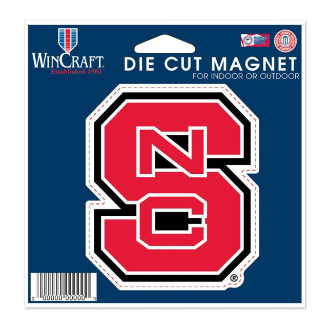NC State Wolfpack Die Cut Magnet 4.5" x 6"