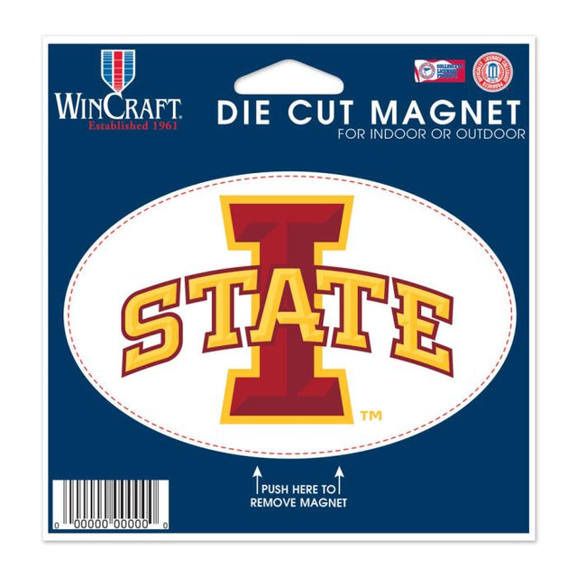 Iowa State Cyclones Die Cut Magnet 4.5" x 6"