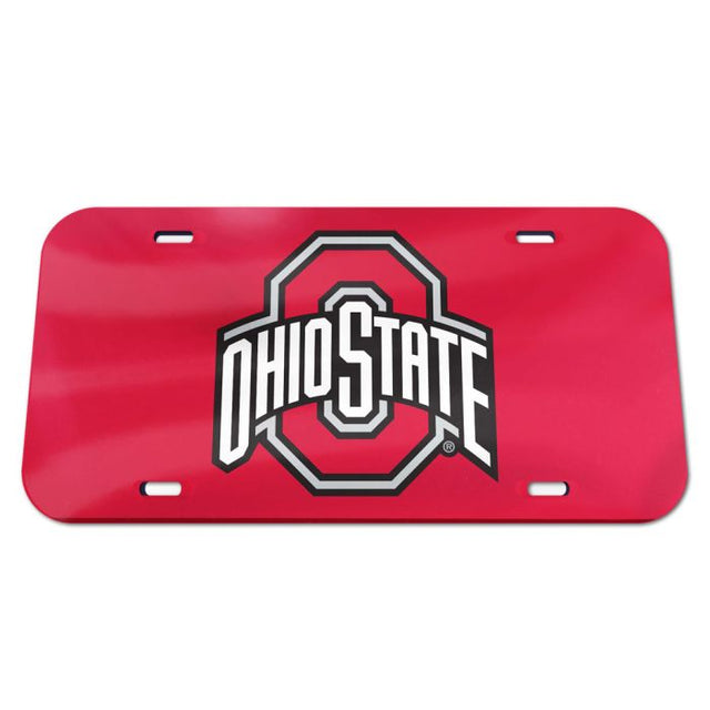 Ohio State Buckeyes Specialty Acrylic License Plate