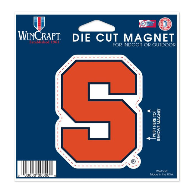 Syracuse Orange Die Cut Magnet 4.5" x 6"