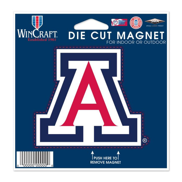 Arizona Wildcats Die Cut Magnet 4.5" x 6"