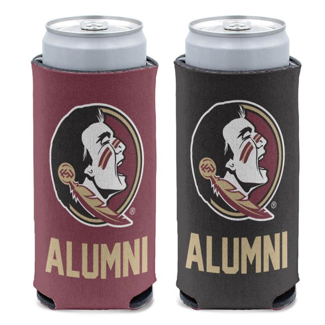 Enfriador de lata delgado de 12 oz de ex alumnos de los Florida State Seminoles