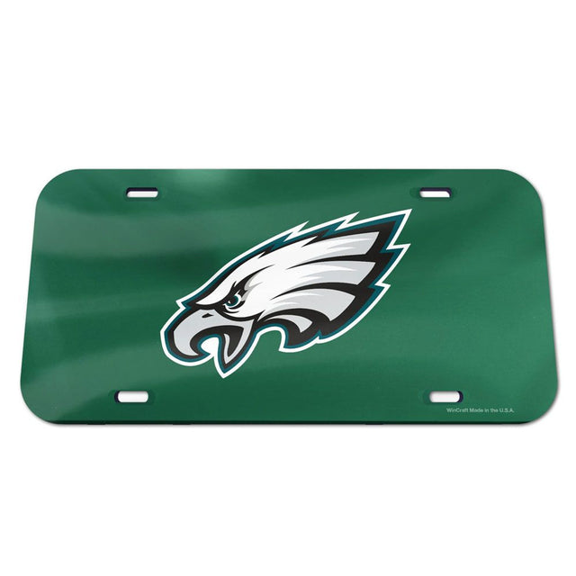 Philadelphia Eagles License Plate Acrylic