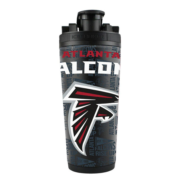 Coctelera de acero inoxidable de 26 oz de los Atlanta Falcons