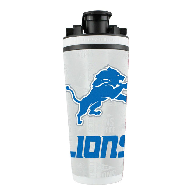 Coctelera de acero inoxidable de 26 oz de los Detroit Lions