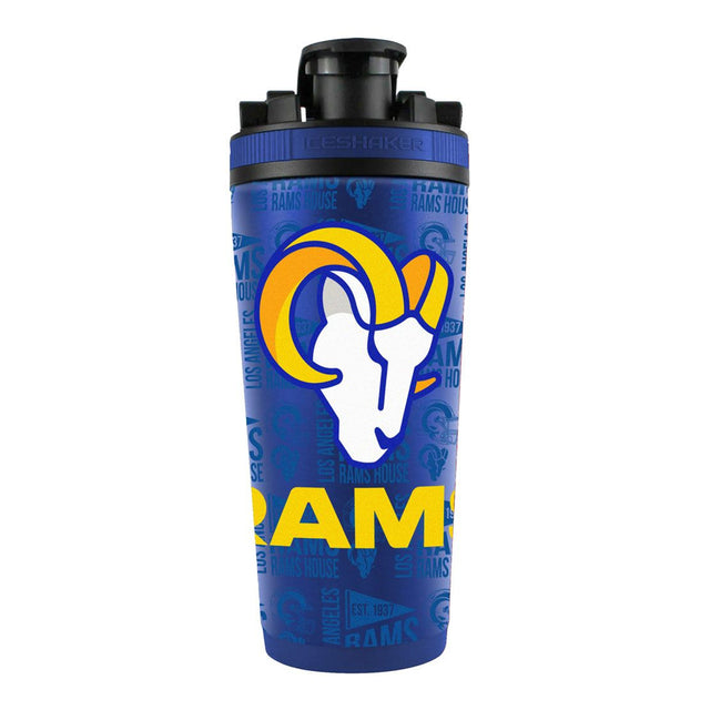 Coctelera de acero inoxidable de 26 oz de Los Angeles Rams