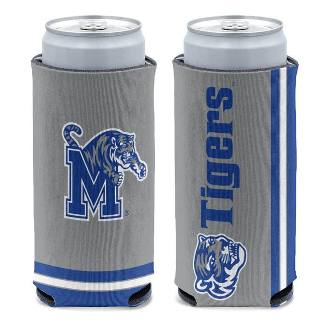 Memphis Tigers 12 oz Slim Can Cooler