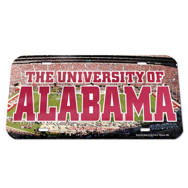Alabama Crimson Tide Specialty Acrylic License Plate