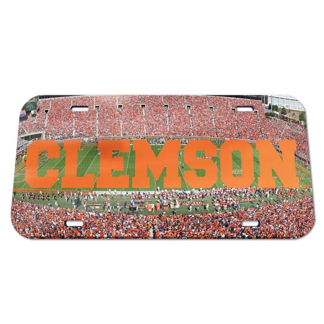 Clemson Tigers Specialty Acrylic License Plate