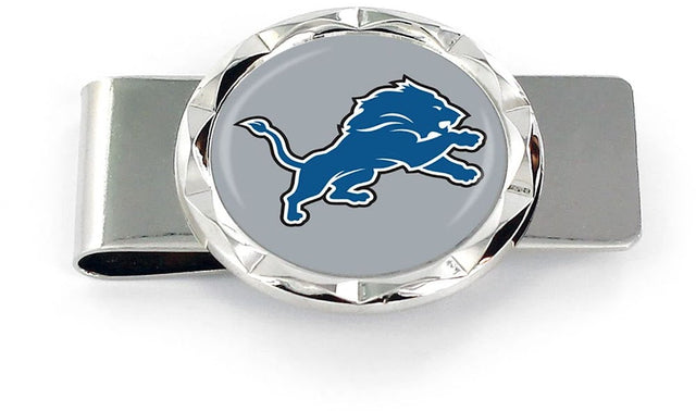 Detroit Lions Diamond Cut Money Clip -MC-945-18