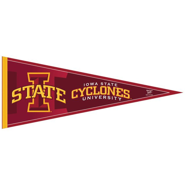 Iowa State Cyclones Classic Pennant, carded 12" x 30"