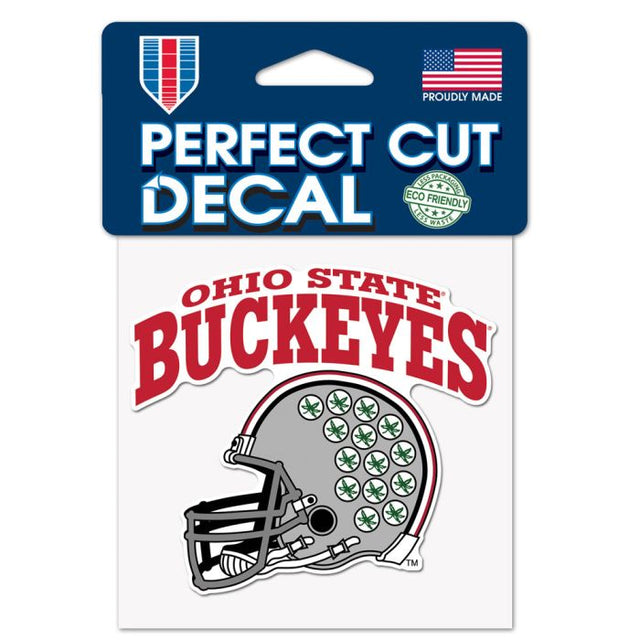 Ohio State Buckeyes Perfect Cut Color Decal 4" x 4"